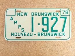 New Brunswick 1927
